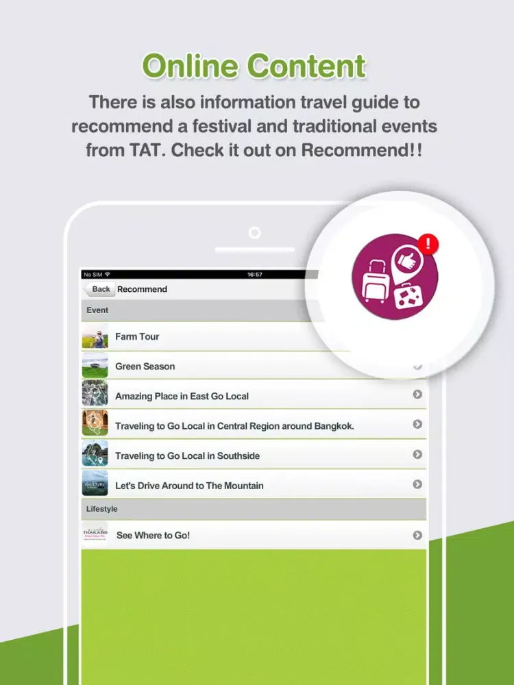 AIS Guide&Go iPad  スクリーンショット