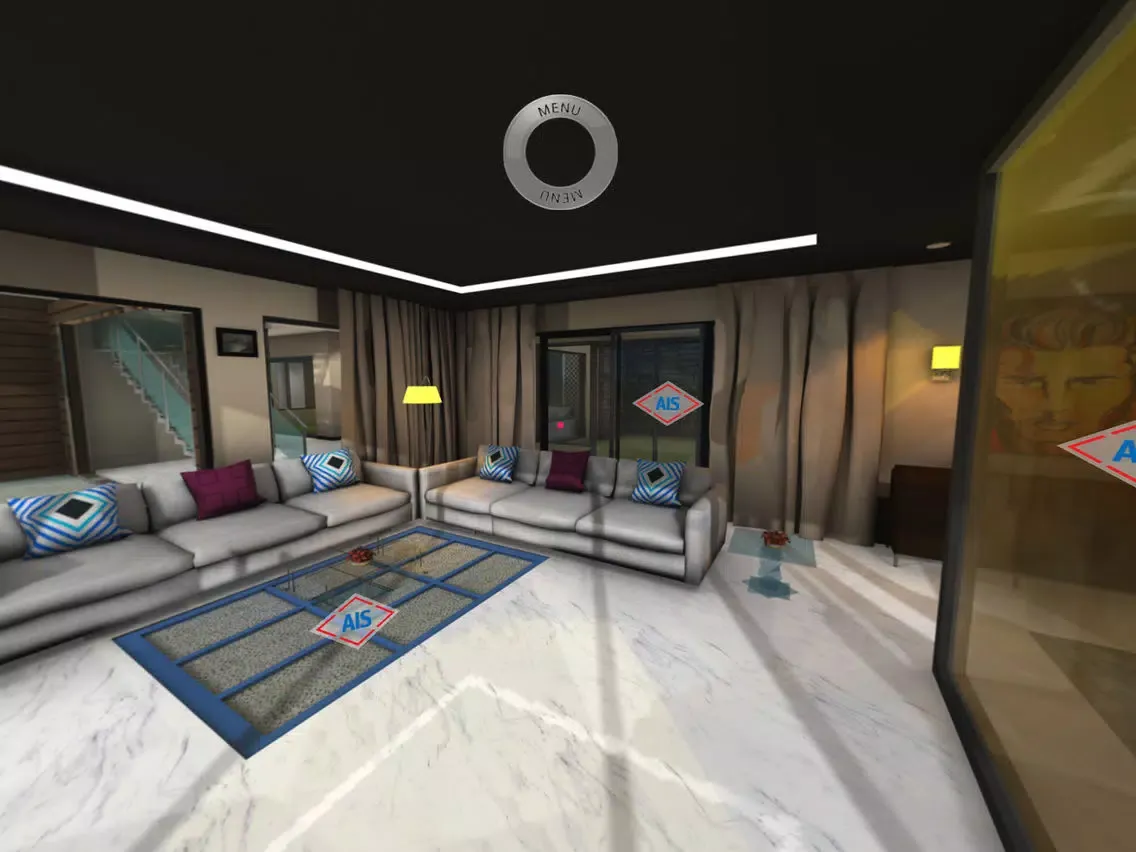 Zrzuty ekranu AIS Virtual World iPad 
