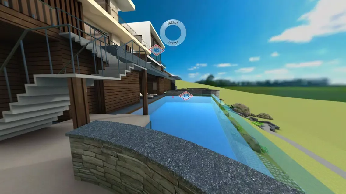 Zrzuty ekranu AIS Virtual World