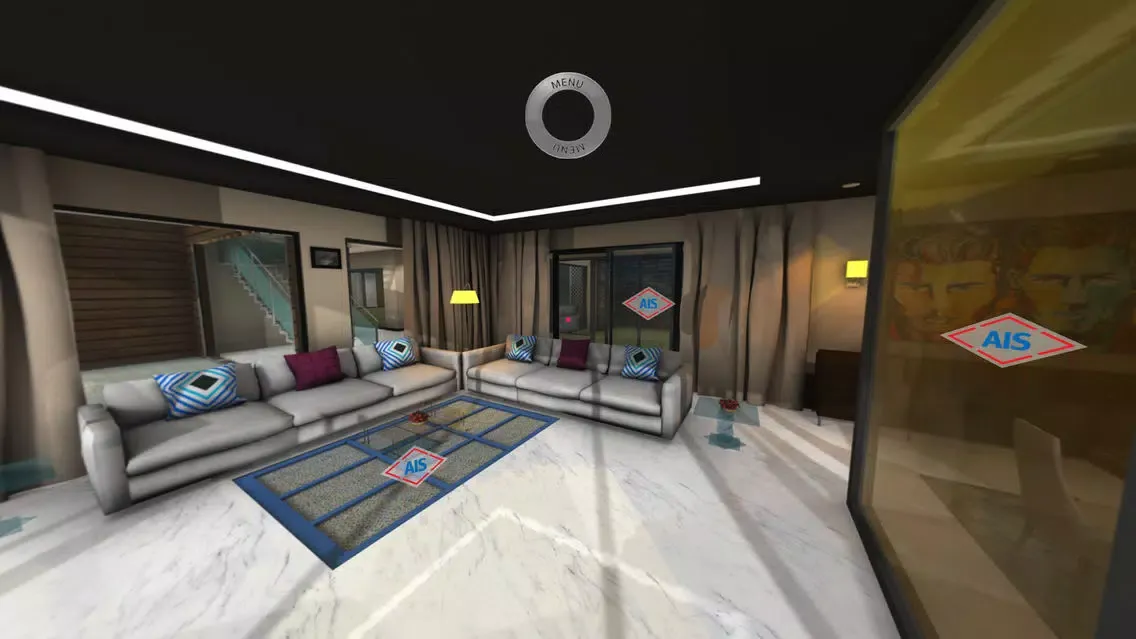 Zrzuty ekranu AIS Virtual World