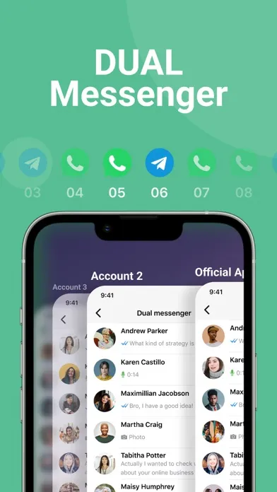 Tangkapan layar Status Saver & Duo Mobile Web