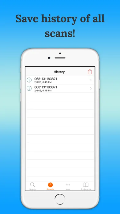 Screenshot di Barcode -camread