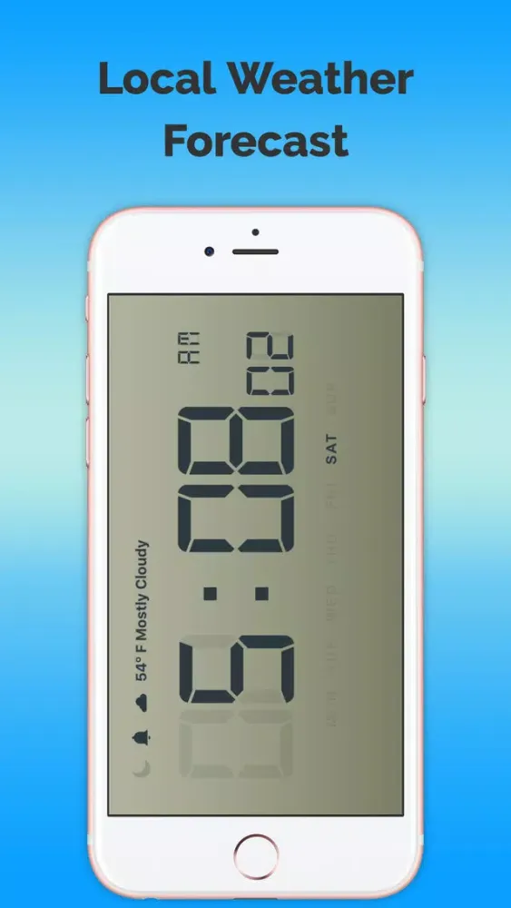 Zrzuty ekranu Local Forecasting Clock-Free