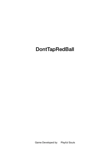 Zrzuty ekranu Don't Tap On Red iPad 