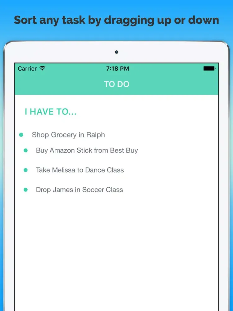 To Do List-Track your Daily Tasks iPad  Ekran Görüntüleri