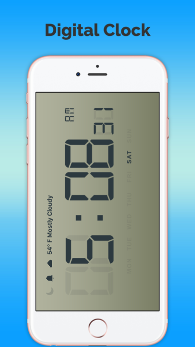 Clock and Local Weather Forecast-Free स्क्रीनशॉट