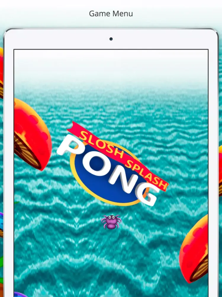 Slosh Splash Pong Octopus iPad  Screenshots