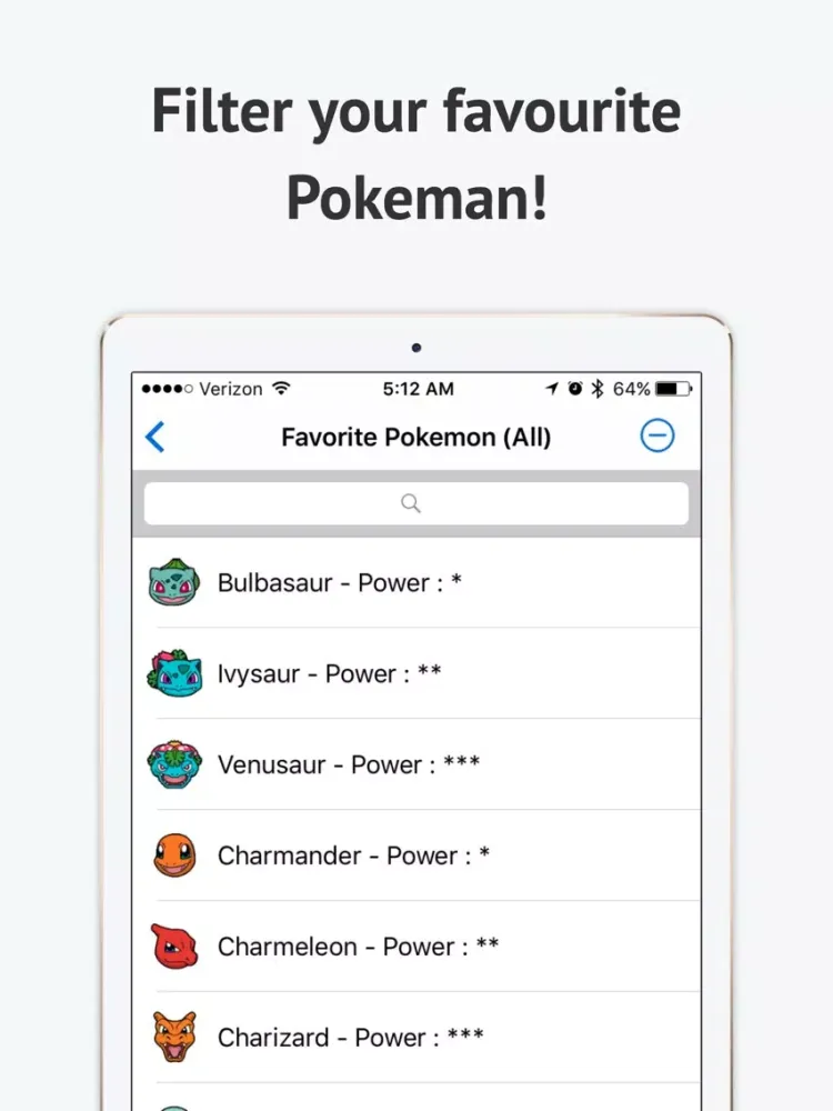 Great Discovery - For Pokémon go! iPad  Ekran Görüntüleri