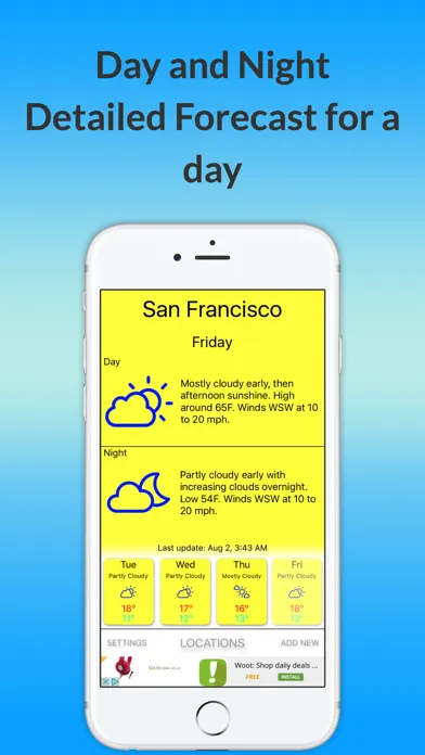 Current Local Forecast-4 days應用截圖