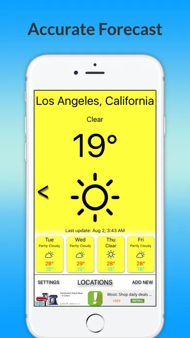 Current Local Forecast-4 days應用截圖