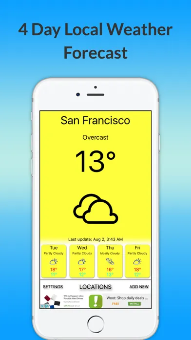 Current Local Forecast-4 days應用截圖