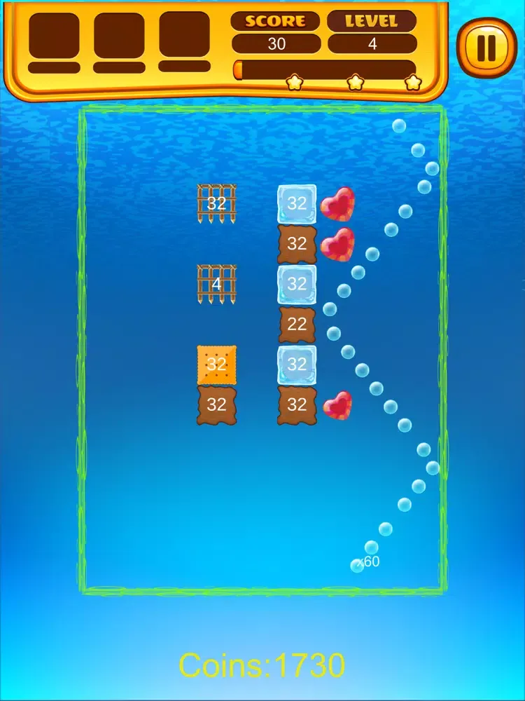 Captures d'écran de Ocean Bricks Breaker iPad 