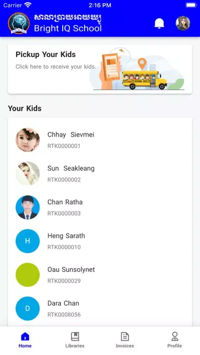 Screenshot di Bright IQ App