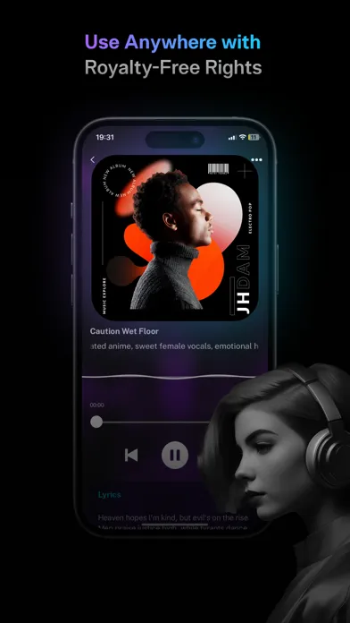 Скриншоты AI Song Generator Music