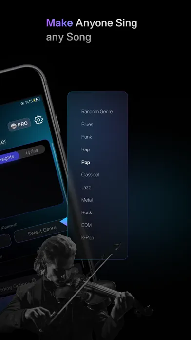 Скриншоты AI Song Generator Music