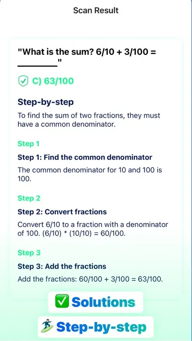 Screenshot di Photo Solver: Classmate AI