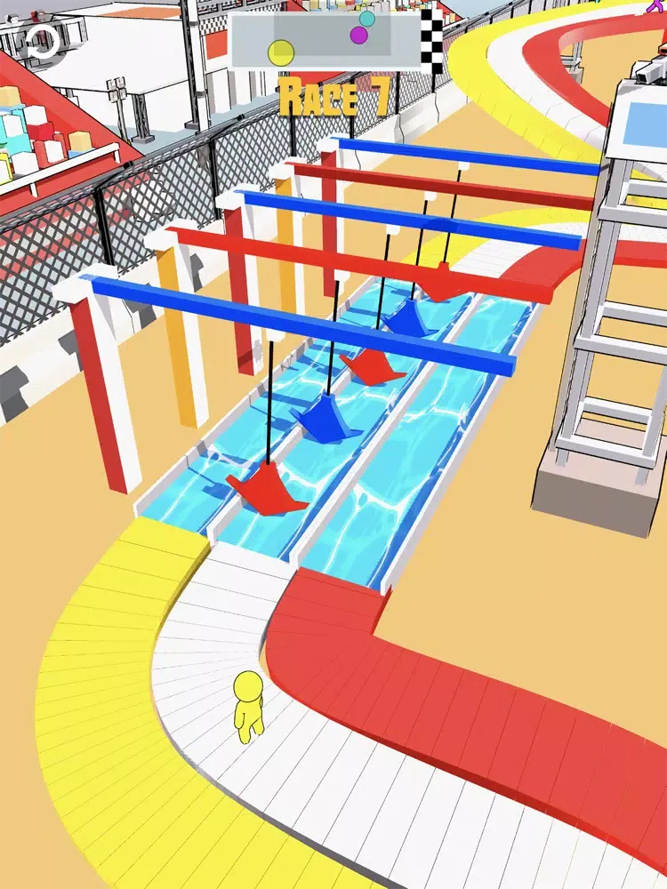 Capturas de pantalla de Crazy Fun Race 3d! iPad 