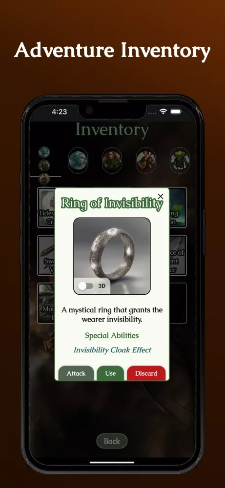 AI Game Master - Dungeon RPG スクリーンショット