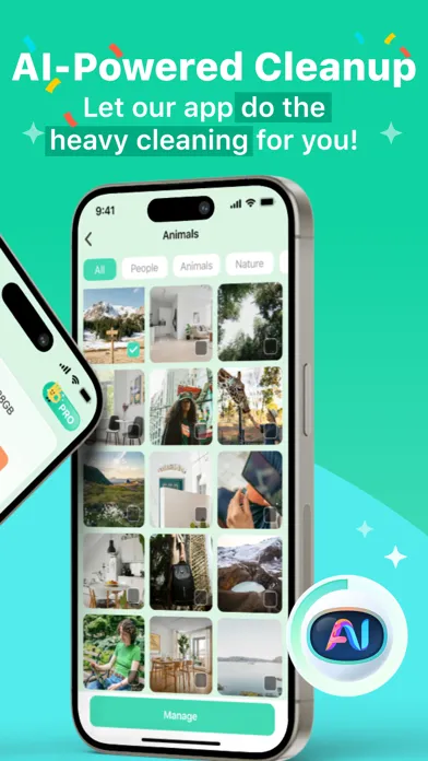 AI Cleaner：Swipe Photo CleanUp应用截图
