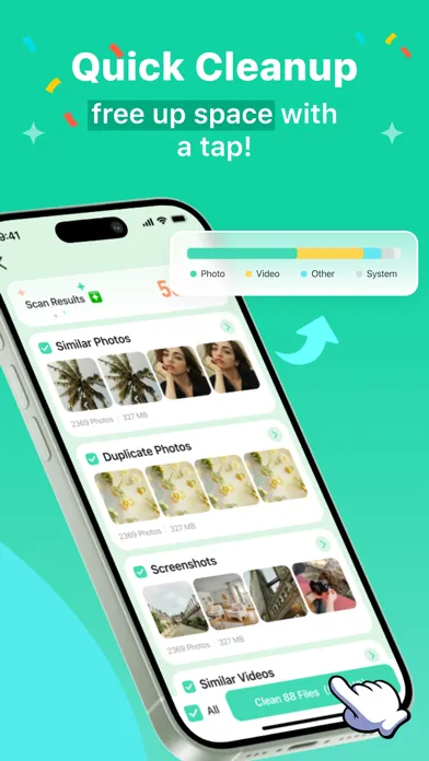 AI Cleaner：Swipe Photo CleanUp应用截图