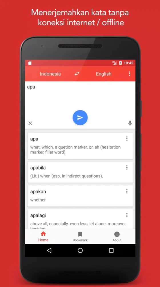 ภาพหน้าจอของ Kamus Inggris (Offline)