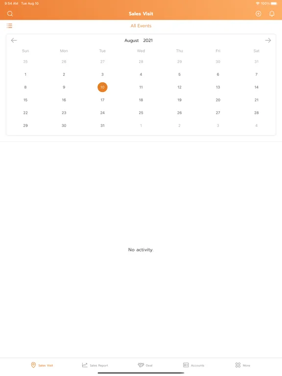 Скриншоты MOAI-CRM CLOUD iPad 