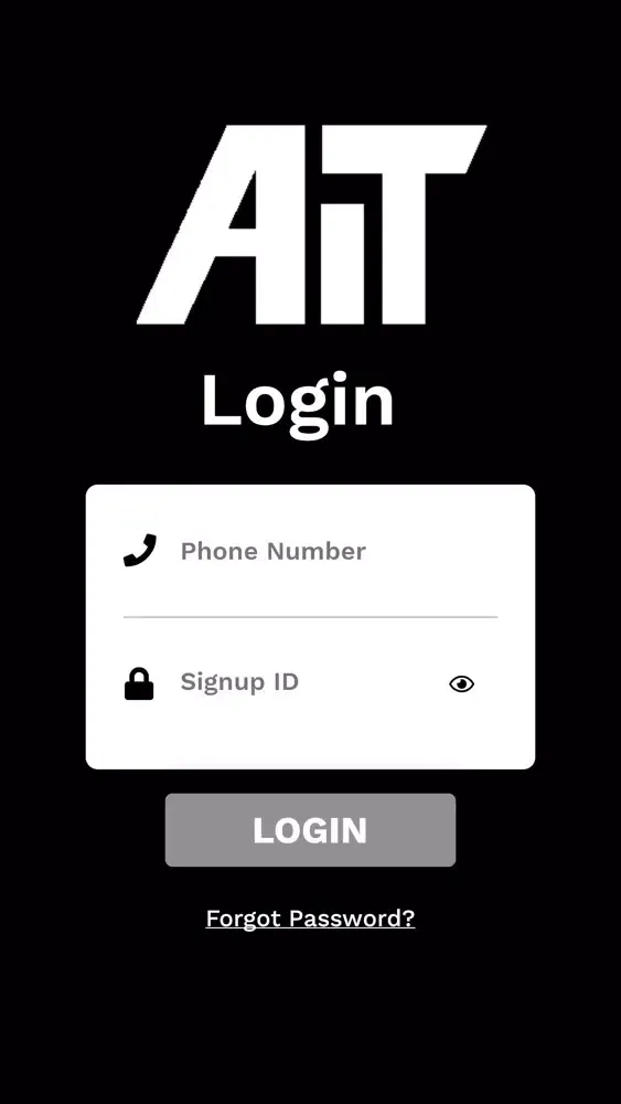 ภาพหน้าจอของ AIT App