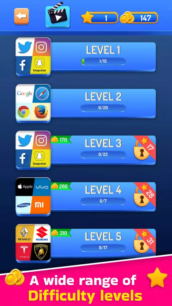 Quick Logo Search Challenge سکرین شاٹس