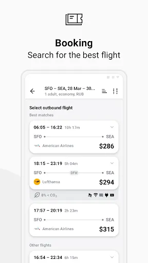 App in the Air - Trip Planner Screenshots
