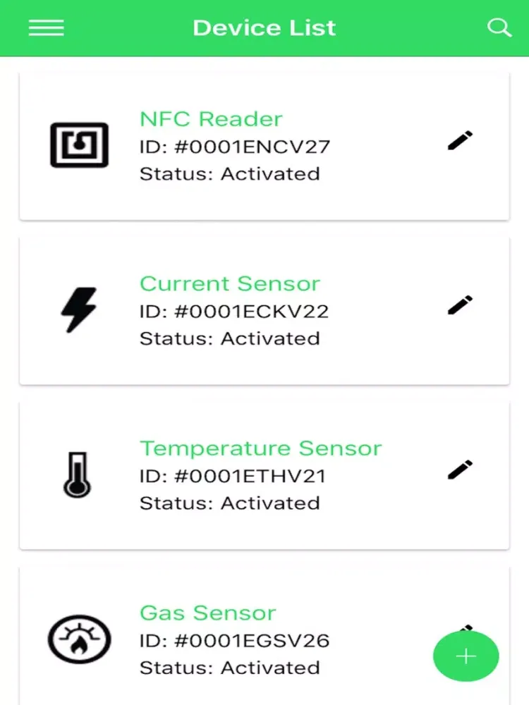 ภาพหน้าจอของ Brainy IoT eSuite iPad 