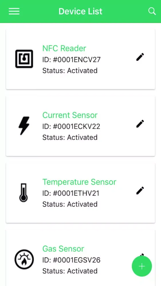 ภาพหน้าจอของ Brainy IoT eSuite
