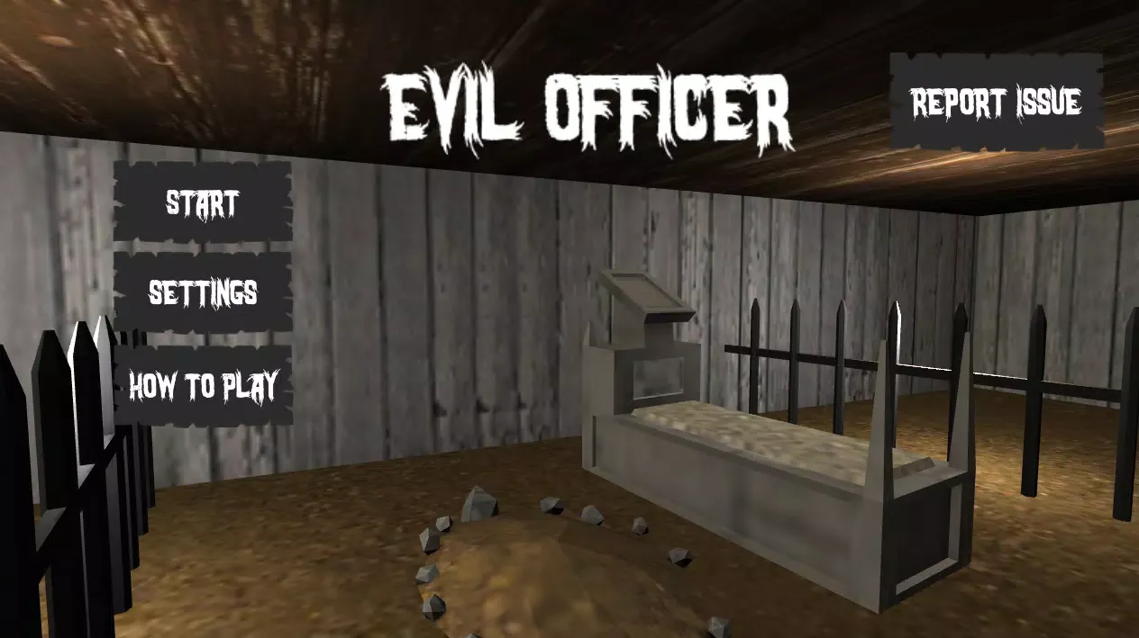Capturas de tela do Evil Officer
