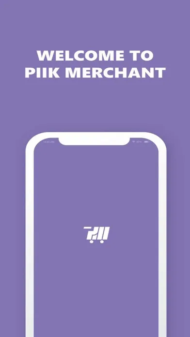 Ảnh chụp màn hình của PIIK Merchant