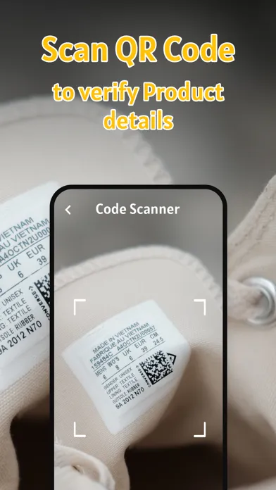 Zrzuty ekranu aiScanner: QR Code Scanner