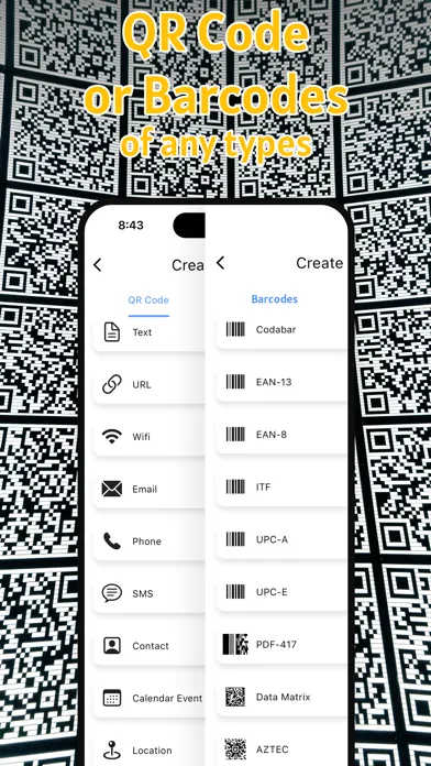 Zrzuty ekranu aiScanner: QR Code Scanner