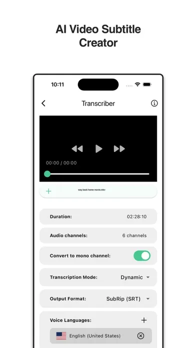 aiScriber: AI Speech to Text Screenshots