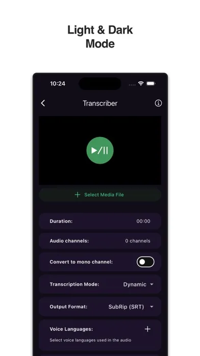 aiScriber: AI Speech to Text Screenshots
