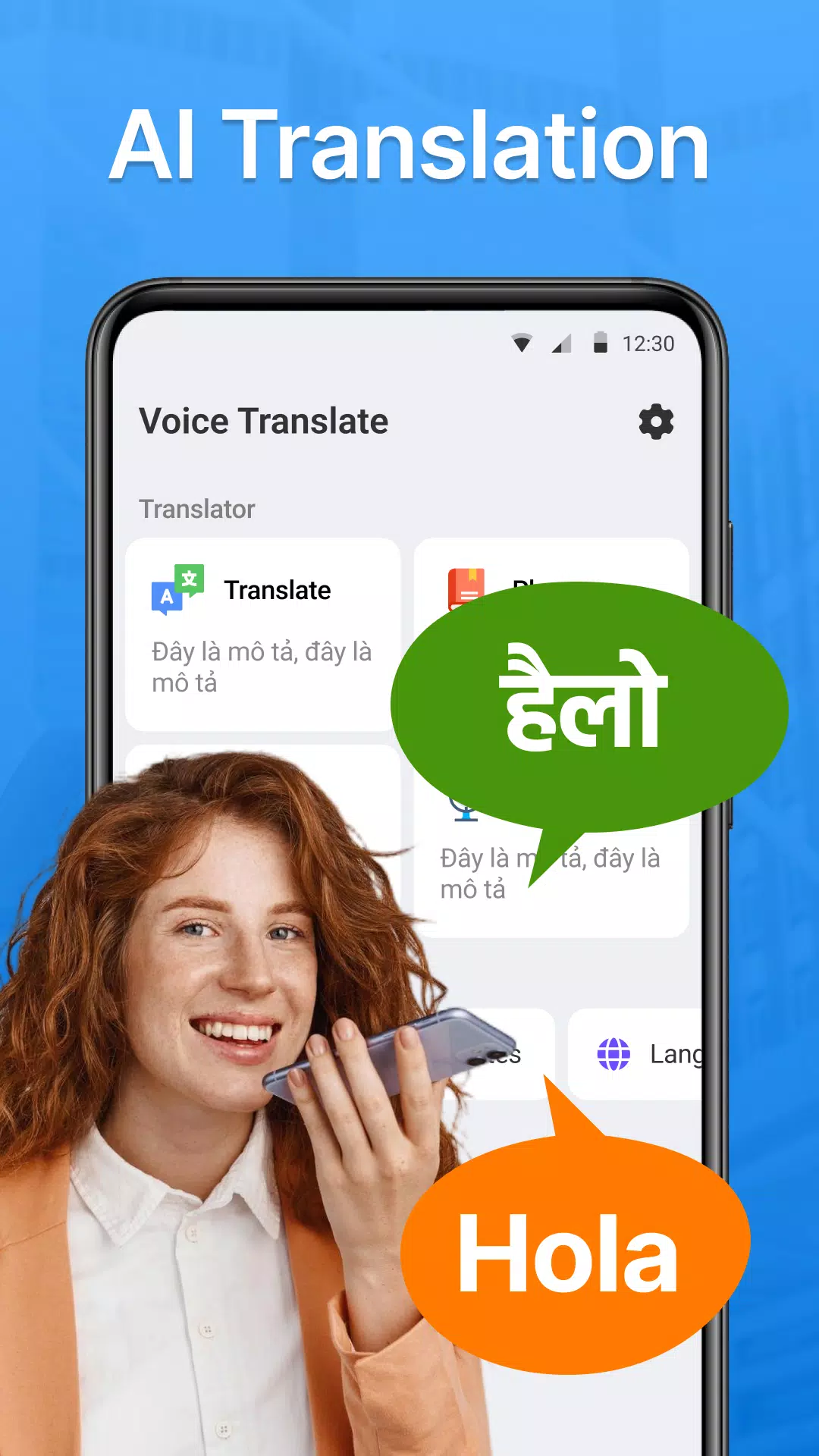 AI Translate: Voice Translator Screenshots