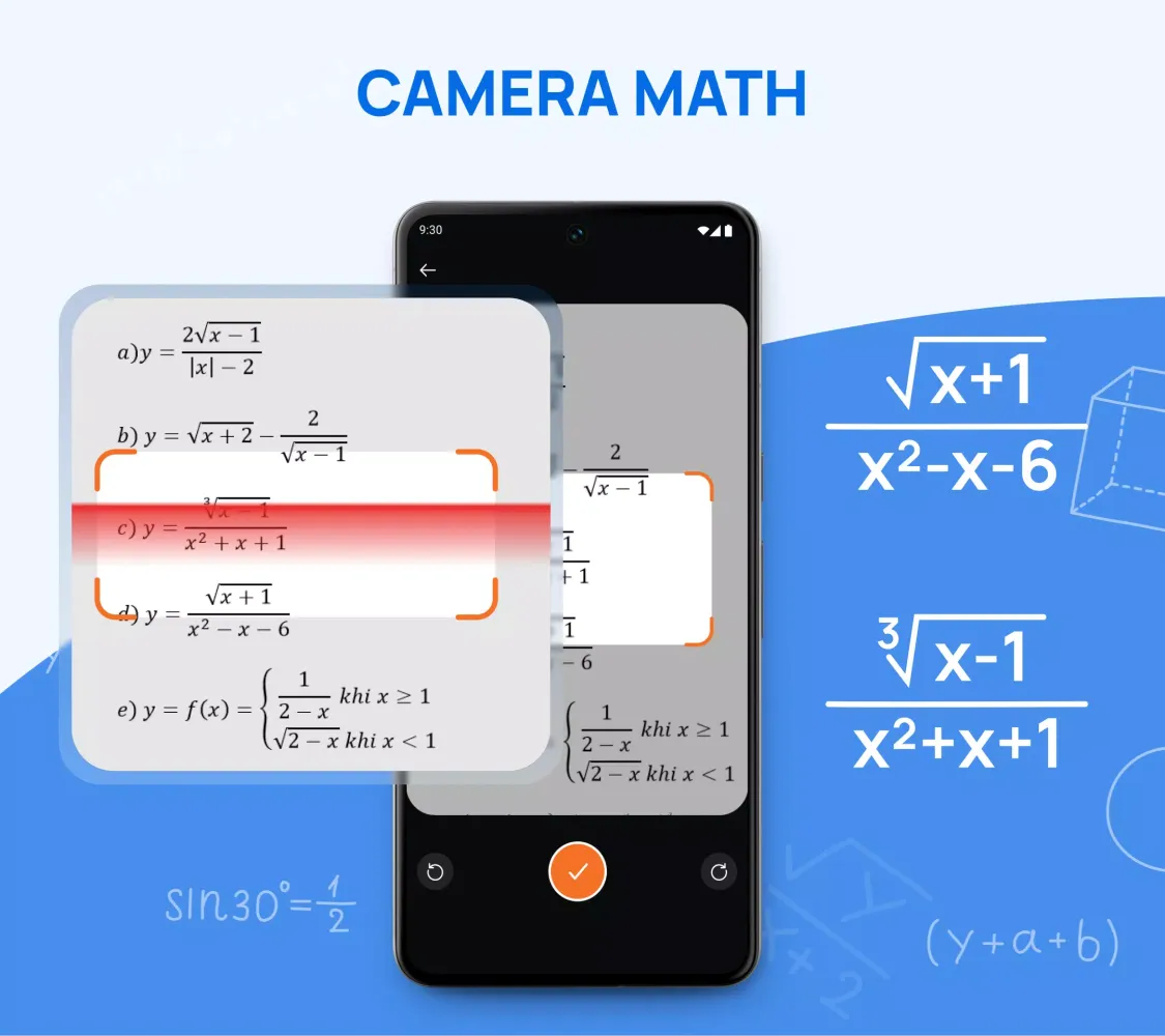 Tangkapan layar Math Solver - AI Tutor