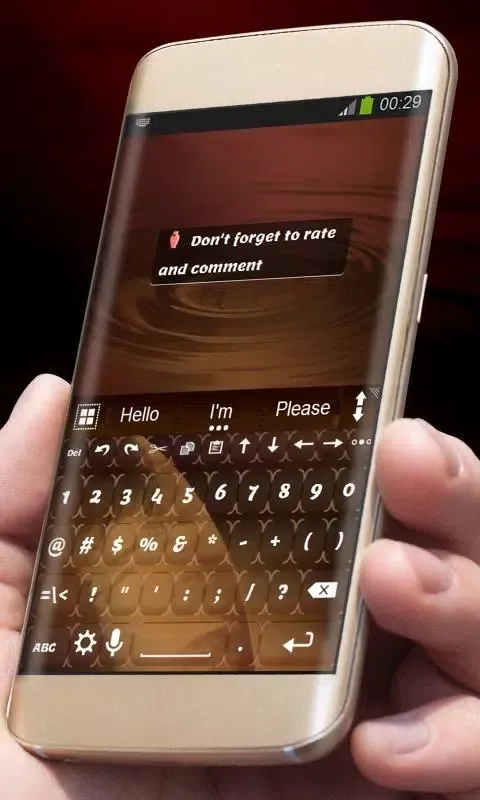 Mars atmosphere AiType Theme Screenshots