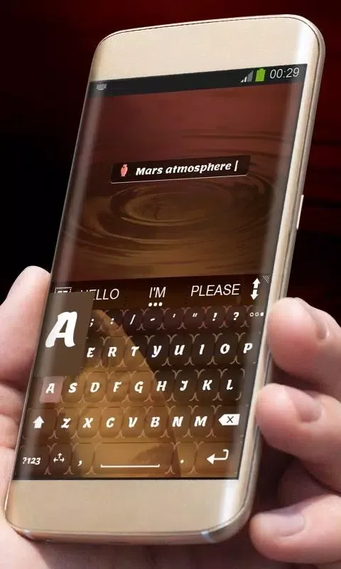 Mars atmosphere AiType Theme Screenshots