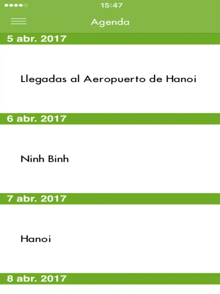 Convención Vietnam 2017 OLD MUTUAL LATAM iPad  스크린샷
