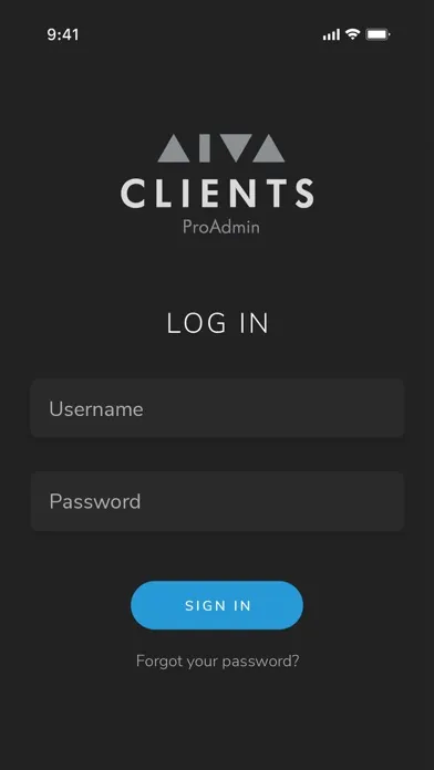 Capturas de pantalla de Aiva Clients