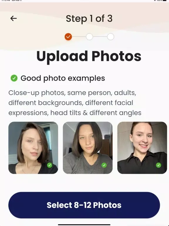 Tangkapan skrin Photo Magic: AI Avatars Maker iPad 