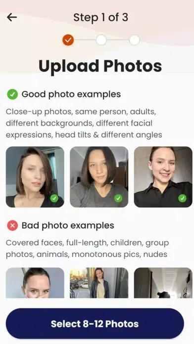 Tangkapan skrin Photo Magic: AI Avatars Maker