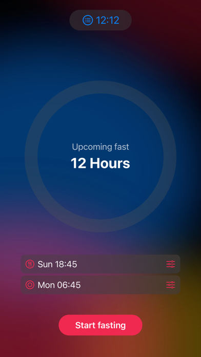 Fasting Tracking Timer 스크린샷