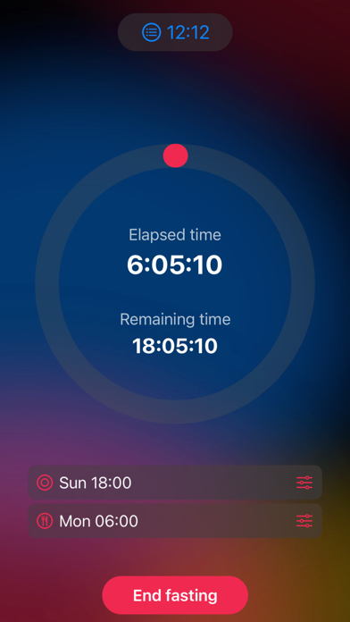 Fasting Tracking Timer 스크린샷