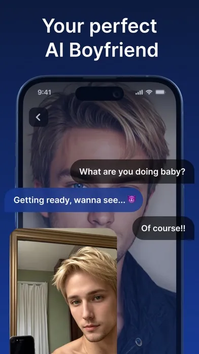 Capturas de tela do Ai Boyfriend Chat