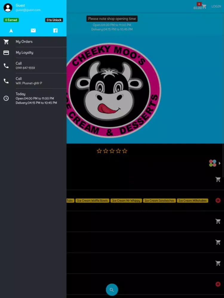 ภาพหน้าจอของ Cheeky Moos iPad 