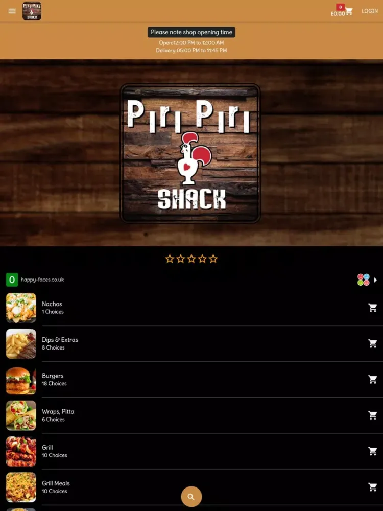 Piri Piri Shack iPad  Ekran Görüntüleri